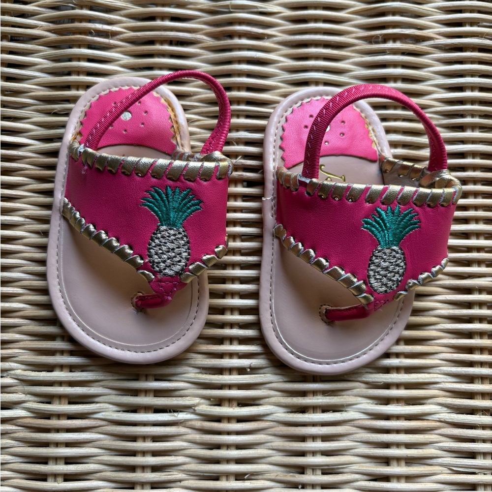 Baby. Pink Pineapple Jack Rogers